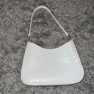 Forever 21 Faux Croc Shoulder Bag
